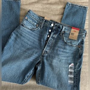 Levi’s 501 Skinny High Rise Jeans